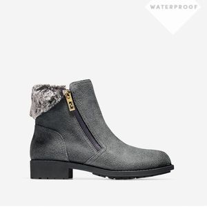 New Cole Haan Size 8 Waterproof Suede Bootie